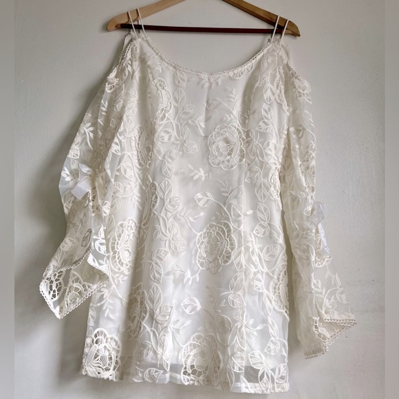 GUESS Lace Mini Dress - Picture 3 of 12